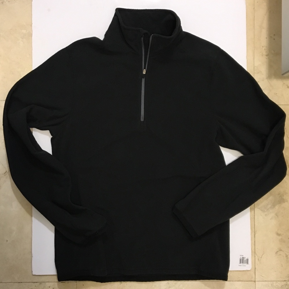 Womens small NIKE black fleece thermafit black fleece half zip LIKE NEW!!!